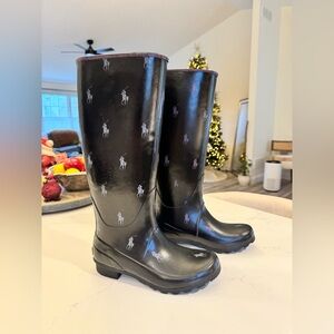 RALPH LAUREN POLO RAINBOOTS